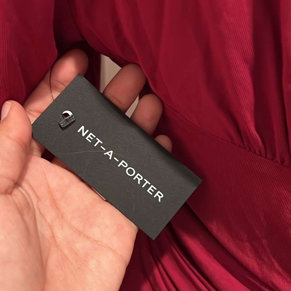 Isabel Marant Robe Jinelima Raspberry Dress - Picture 8 of 12